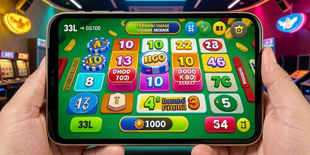 Screenshot dari gameplay seru Bingo di 33L.