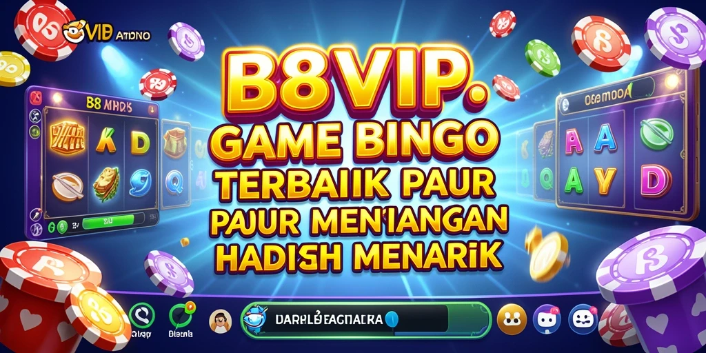 Tampilan gameplay B8VIP yang seru dan interaktif.