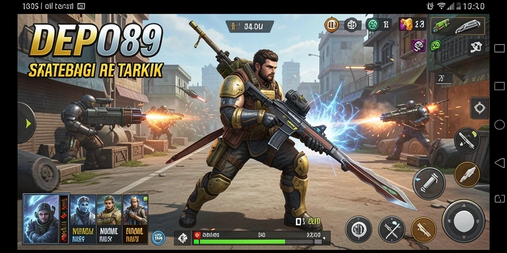 Tampilan gameplay DEPO89 yang menarik dan strategis.