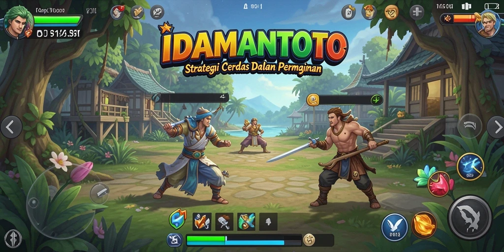 Gameplay <strong>IDAMANTOTO</strong> yang menantang dan seru dalam taktik strategi.