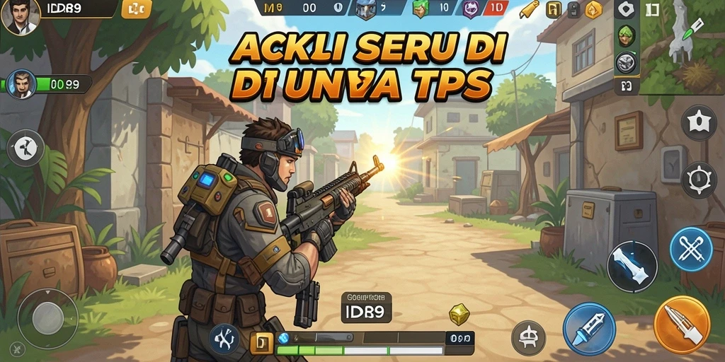 Screenshot gameplay IDR89 menampilkan aksi pertempuran yang mendebarkan.