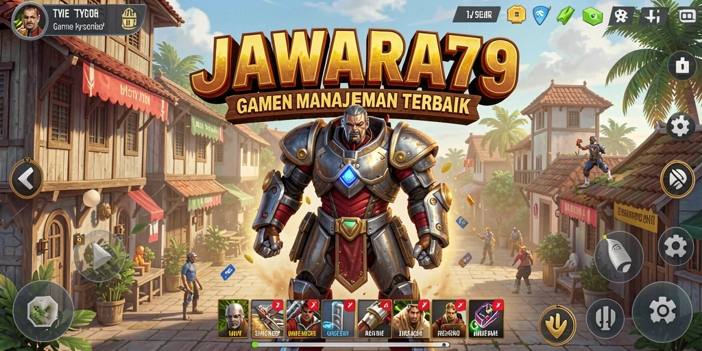 Tampilan gameplay JAWARA79 yang menantang dan mengasyikkan.