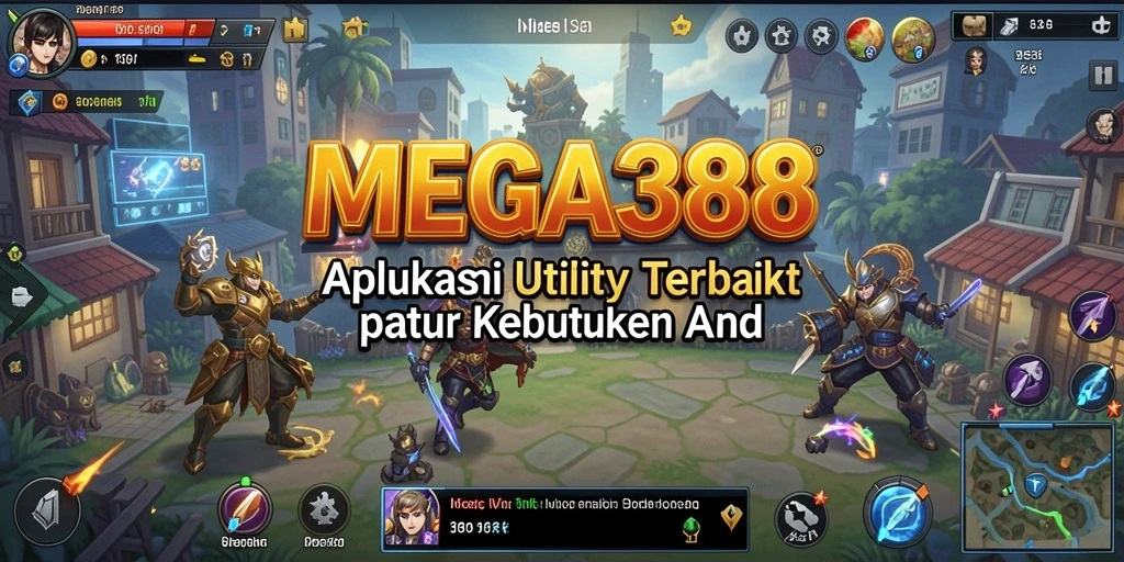 Tampilan antarmuka pengguna MEGA388 yang intuitif dan mudah digunakan.