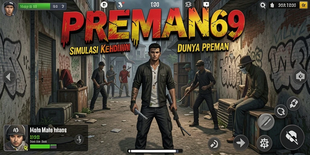 Tampilan menarik dari gameplay PREMAN69 dalam dunia Simulation.