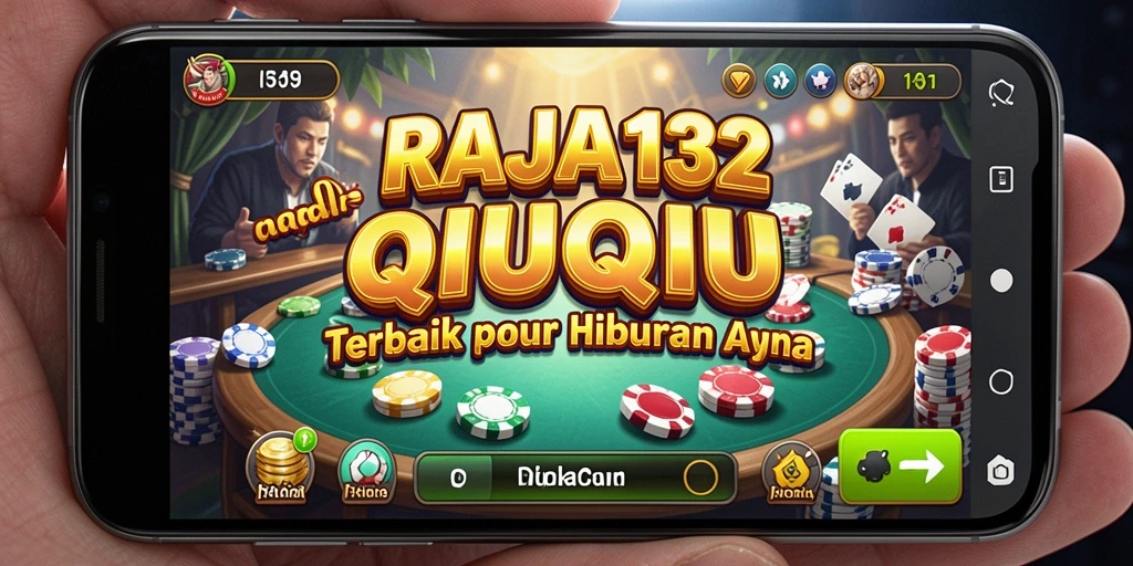 Tampilan menarik dari gameplay QiuQiu RAJA132 dengan suasana kompetitif.