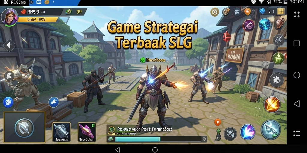 Screenshot gameplay RR999 menampilkan aksi strategis yang mendebarkan.
