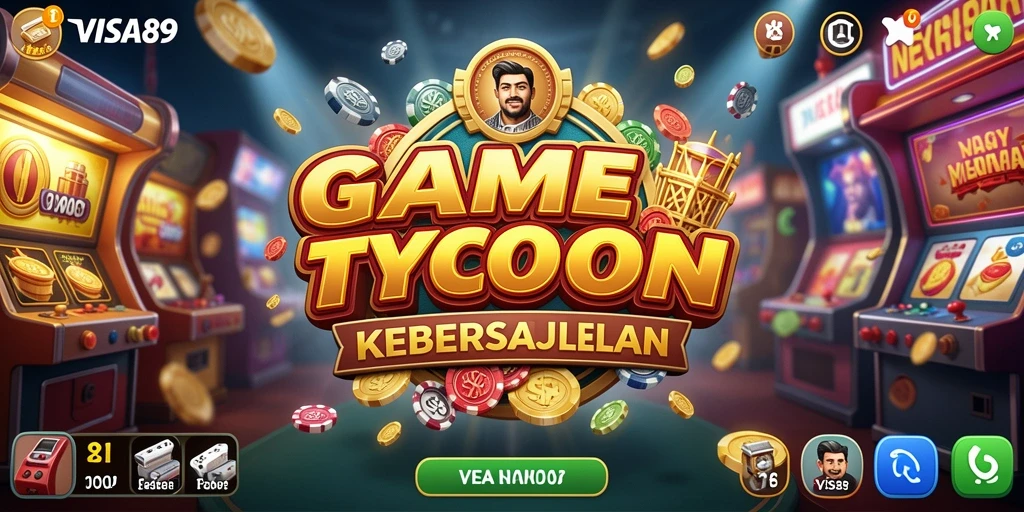 Tampilan gameplay Tycoon yang menarik dan interaktif.